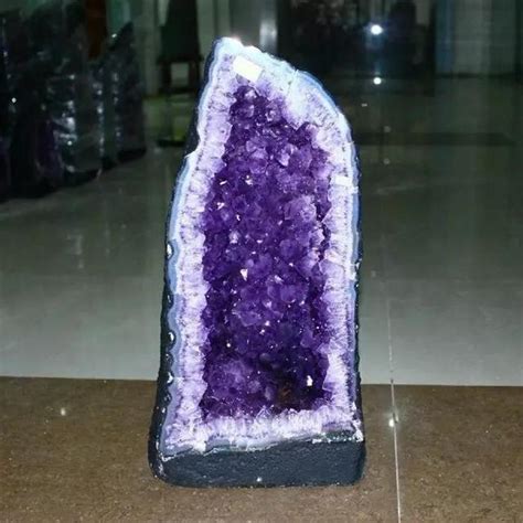 紫水晶洞 擺放